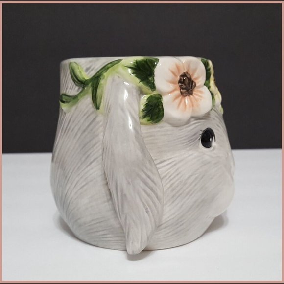 NEW RARE Certified International Figural Sweet Easter Bunny Mug 18 OZ - Picture 4 of 6